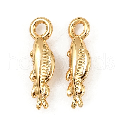 Ocean Theme Brass Charms KK-F902-07I-G-1