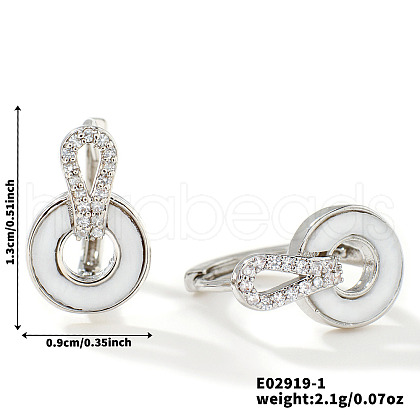Cute Hoop Earrings MW8233-1-1
