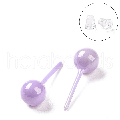 Hypoallergenic Bioceramics Zirconia Ceramic Stud Earrings EJEW-Z023-13A-1