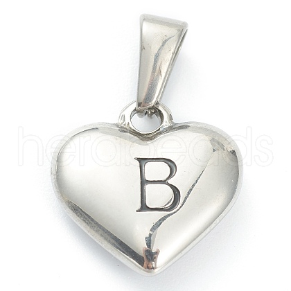 304 Stainless Steel Pendants STAS-P278-01B-P-1