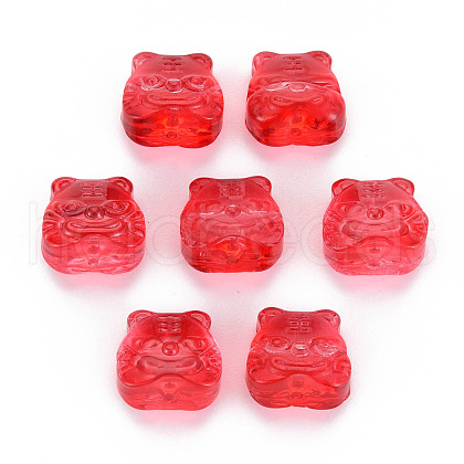 Transparent Glass Beads GLAA-T022-22-D07-1