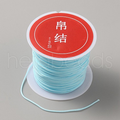 Nylon Chinese Knotting Cord NWIR-WH0002-02A-1