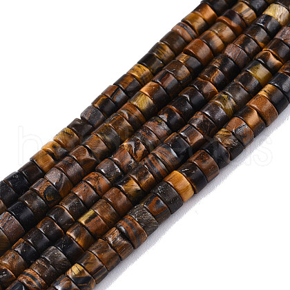 Natural Tiger Eye Beads Strands X-G-N326-146-B02-1