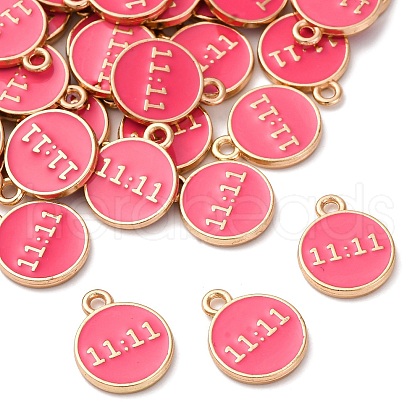 Alloy Enamel Charms ENAM-C028-01G-01-1