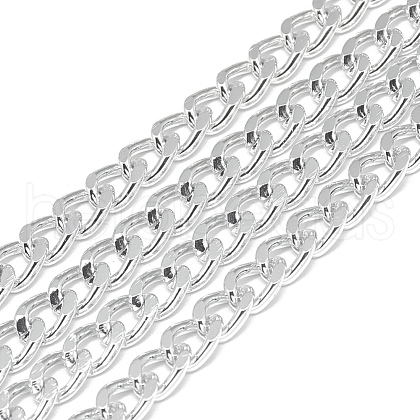 Unwelded Aluminum Curb Chains X-CHA-S001-022A-1