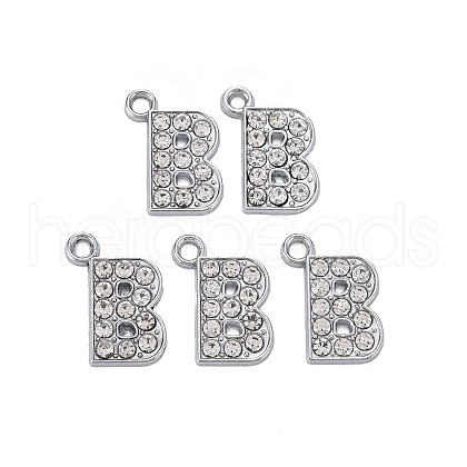 Alloy Pendants ALRI-N039-001B-RS-1