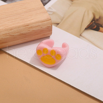Resin Open Cuff Rings FS-WG5E61B-06-1