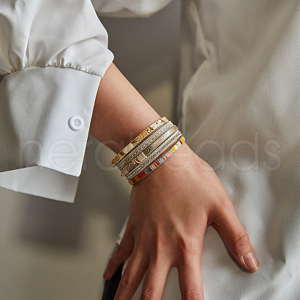 Bohemia Style Imitation Leather Multi-strand Bracelets for Women WGFFF64-06-1