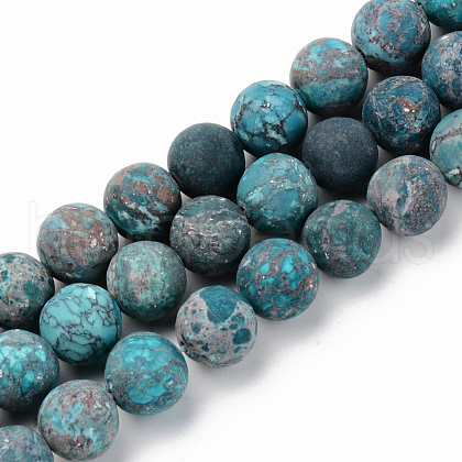Natural American Turquoise Beads Strands G-S369-001D-A04-1