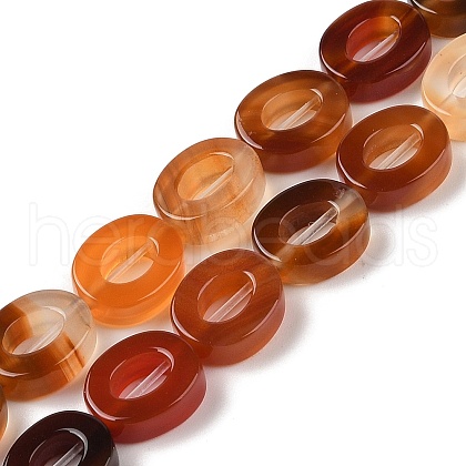 Natural Red Agate Beads Strands G-M439-A04-01-1