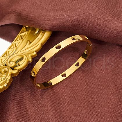 Hollow Stainless Steel Bracelets for Women PW-WG7F9D3-01-1