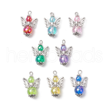 Transparent Acrylic Pendants PALLOY-JF03574-02-1