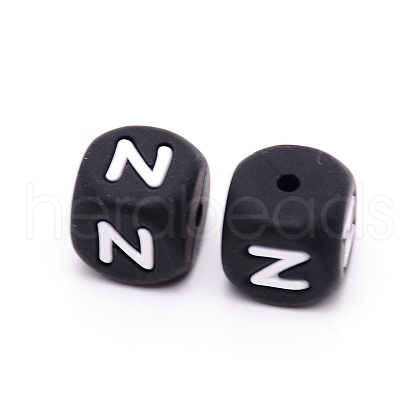 Silicone Beads SIL-WH0002-25A-N-1