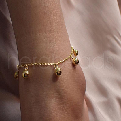 Alloy Tassel Anklets for Women FS-WG28E13-02-1