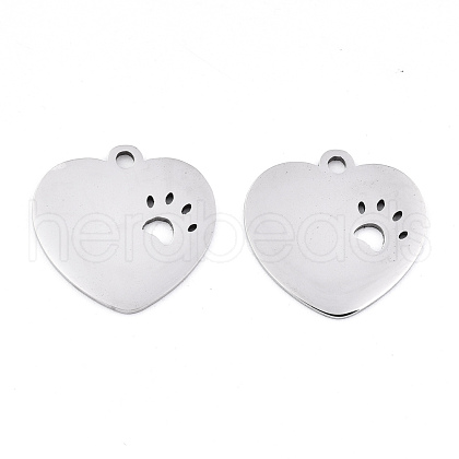 Non-Tarnish 201 Stainless Steel Pendants STAS-S081-084-1