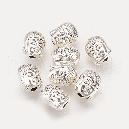 Tibetan Style Alloy Beads X-TIBE-Q075-53AS-LF-1