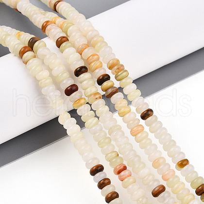 Natural Afghan Jade Beads Strands G-T140-79-1