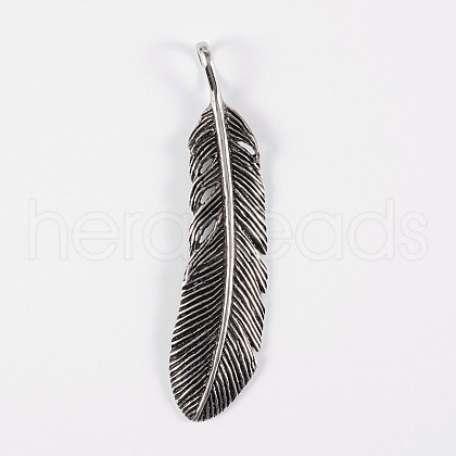 316 Surgical Stainless Steel Big Pendants STAS-E070-17-1