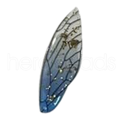 Transparent Resin Big Pendants RESI-TAC0005-022A-13-1