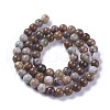 Natural African Opal Beads Strands G-P181-05-6mm-2