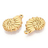 304 Stainless Steel Pendants STAS-T065-36G-2