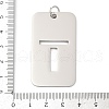 304 Stainless Steel Pendants STAS-M115-01P-T-3