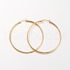 304 Stainless Steel Hoop Earrings EJEW-N0016-11G-J-1