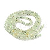 Natural Prehnite Beads Strands G-S300-12-3mm-01-4