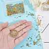 Unicraftale 800Pcs 8 Colors Brass Crimp Beads FIND-UN0004-36-2
