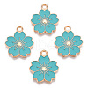 Alloy Enamel Pendants ENAM-S121-115G-1