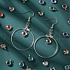 25Pcs 12 Colors 304 Stainless Steel Rhinestone Charm STAS-LS0001-19P-6