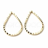 Brass Linking Rings KK-F831-017C-G-RS-2