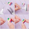 Beebeecraft 100Pcs 304 Stainless Steel Stud Earring Findings STAS-BBC0004-87-6