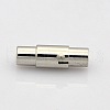 Column 304 Stainless Steel Locking Tube Magnetic Clasps STAS-N014-25-6mm-1