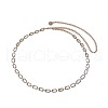 Rectangle Alloy Crystal Rhinestone Link Chain Waist Belly Chains for Women FS-WG46C0E-04-2