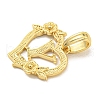 Heart Brass Pendants KK-I714-04G-Y-2