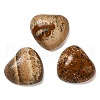 Natural Picture Jasper Cabochons G-F776-02A-17-1