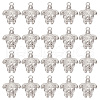 SUNNYCLUE 20Pcs Ion Plating(IP) 201 Stainless Steel Pendants STAS-SC0005-13-1