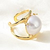 Rack Plating Brass Open Cuff Rings RJEW-M172-05G-3