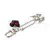 10Pcs Tibetan Style Alloy Pendant Decorations HJEW-JM03454-5