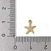 304 Stainless Steel Pendants STAS-E501-06G-3