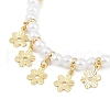 Rack Plating Brass Stretch Bracelets BJEW-P341-10D-G-2