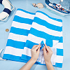 Striped Pattern Canvas Fabric AJEW-WH0314-150-3