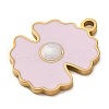 304 Stainless Steel Enamel Pendants STAS-M105-23G-2