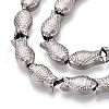 Electroplate Glass Beads Strands EGLA-T025-03H-3