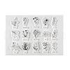 Silicone Stamps X-DIY-K021-A01-1