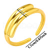 Stainless Steel Cuff Rings for Women WD3664-2-3