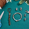 HOBBIESAY 6pcs 6 style Alloy European Beads FIND-HY0003-30-5