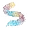 Transparent Painted Glass Beads Strands DGLA-A034-T8mm-A15-1