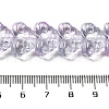 Transparent Glass Beads Strands GLAA-E049-01C-5